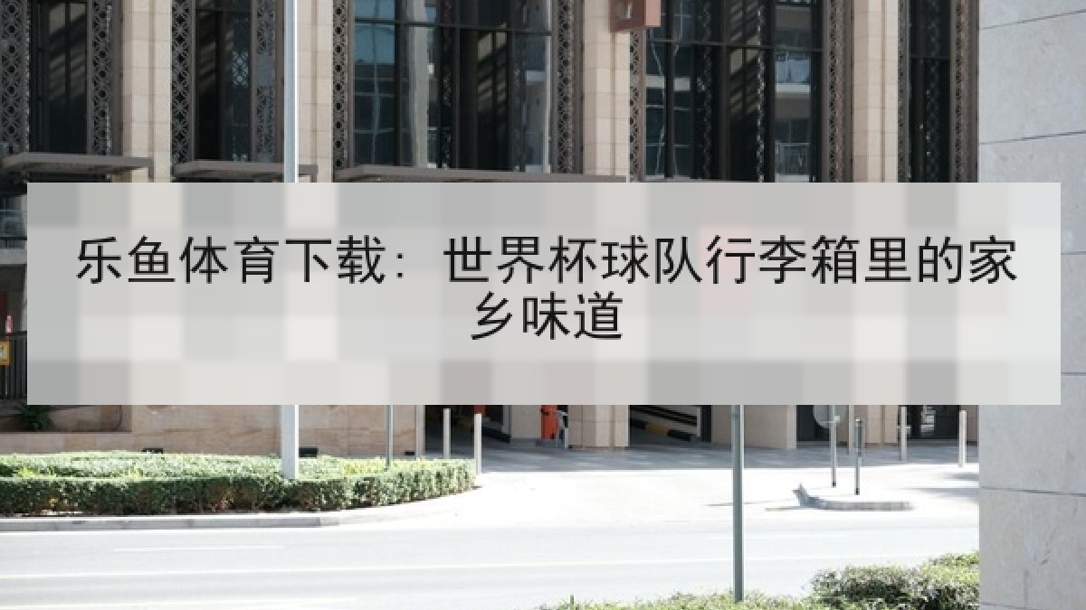 乐鱼体育下载: 世界杯球队行李箱里的家乡味道